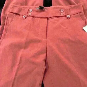 Women's Vertigo burgundy size 2 new Dress Pants